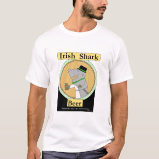 Camiseta Cerveza irlandesa del tiburón