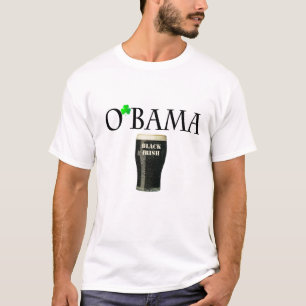 Camiseta Cerveza irlandesa negra de Obama