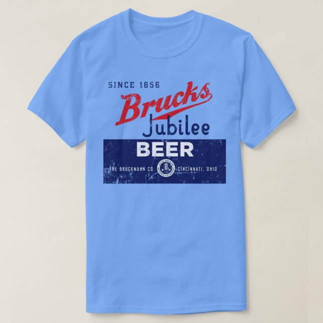 Camiseta Cerveza Jubilee Brucks (Diseño del anverso)