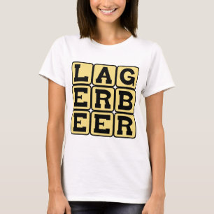 Camiseta Cerveza Lager, Tipo de Ale