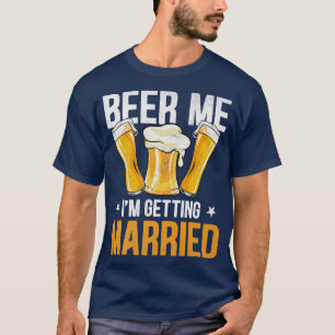 Camiseta Cerveza Me Voy a Casar Despedida de Soltero