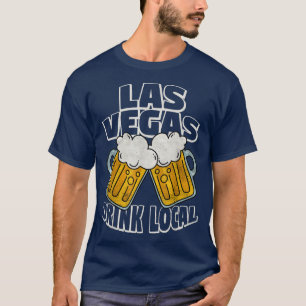Camiseta Cerveza nasal Las Vegas, Beer fría LV Nevada