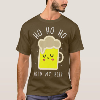 Camiseta Cerveza Navidad divertida