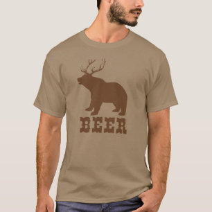 Camiseta Cerveza (Oso + Ciervo)