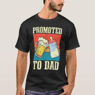 Camiseta Cerveza Papa Y Bebé El Viaje Comienza Primer Padre