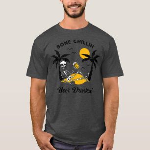 Camiseta Cerveza para beber en la playa Funny Beach Vacati