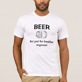 Camiseta Cerveza para el desayuno