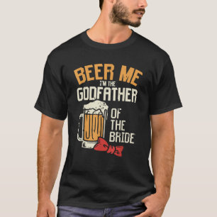 Camiseta Cerveza Para El Padrino De La Novia Fiesta De Boda