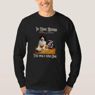 Camiseta Cerveza Para Hombres Humor Para Adultos Perros Gra