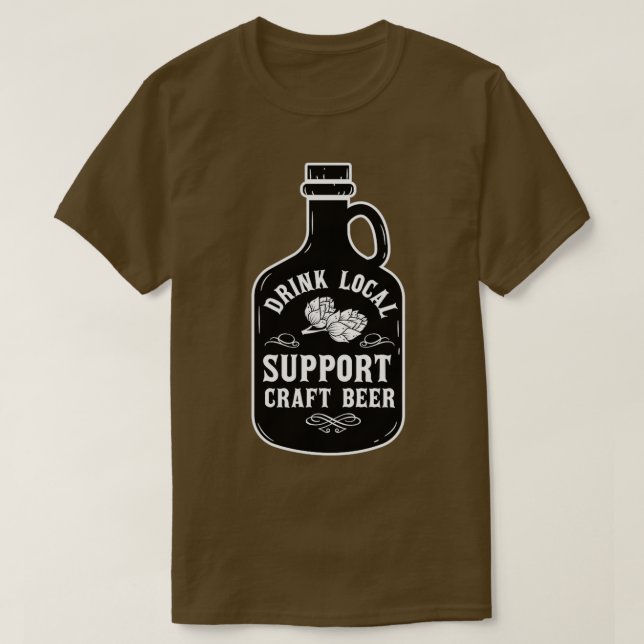 Camiseta cerveza para hombres mujeres bebedores de cerveza (Diseño del anverso)