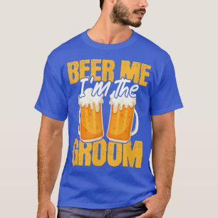 Camiseta Cerveza para hombres, soy el novio, fiesta de solt