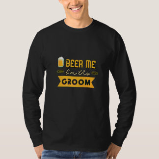 Camiseta Cerveza para hombres, soy el novio, fiesta de solt