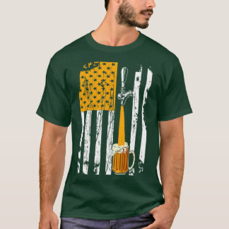 Camiseta Cerveza para la elaboración de cerveza para hombre