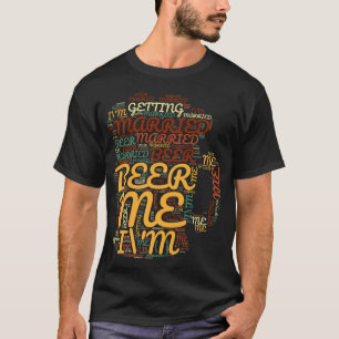 Camiseta Cerveza para mí, me voy a casar divertida despedid