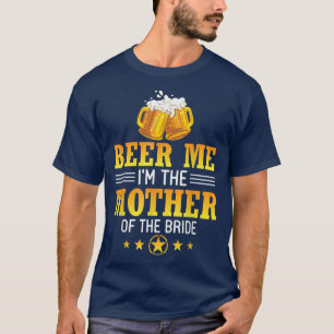 Camiseta Cerveza para mí, soy el padre de la novia marido m