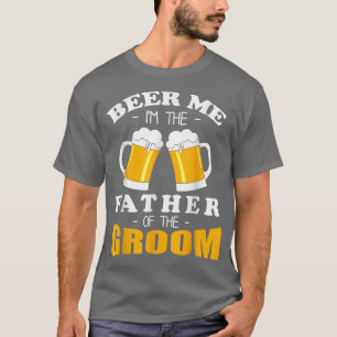 Camiseta Cerveza para mí, soy el padre del novio