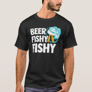 Camiseta Cerveza Pescadito Pescadito Divertido Pescar Chist