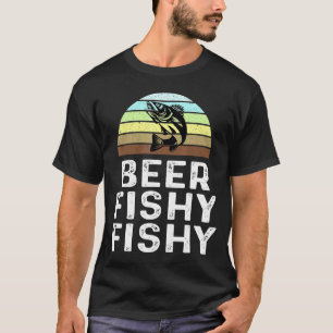 Camiseta Cerveza Pescado Pescado Pesca Pescador Lucioperca