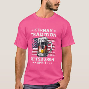 Camiseta Cerveza Pittsburgh Perder Bandera Americana Eag Al