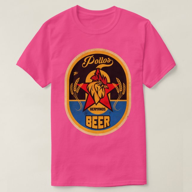 Camiseta Cerveza Pollos Hermanos (Diseño del anverso)