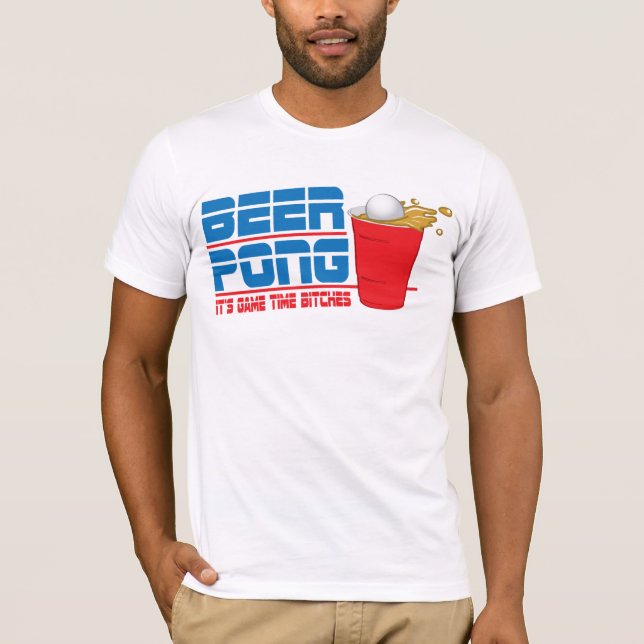 Camiseta Cerveza Pong (Anverso)