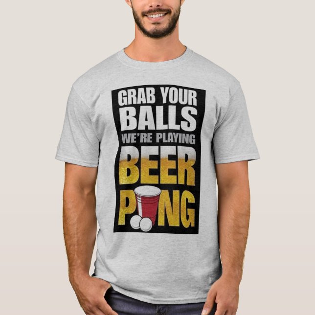 Camiseta Cerveza Pong 2 (Anverso)