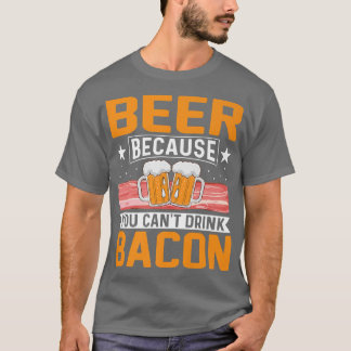 Camiseta Cerveza porque no se puede beber carne de cerdo gr