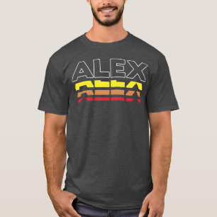 Camiseta Cerveza Primer Nombre Divertido Vintage Atardecer