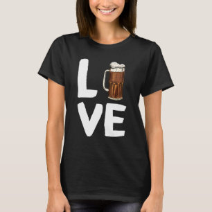 Camiseta Cerveza raíz de vaina para los amantes de la cerve