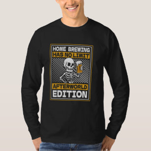 Camiseta Cerveza Skeleton Brewer - Microcervecería Craft Ho