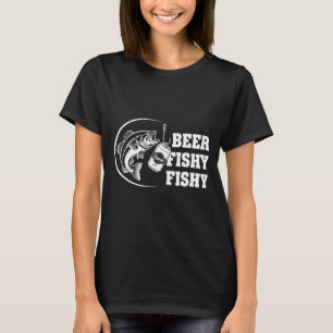 Camiseta Cerveza sospechosa pesca divertida de cerveza y an