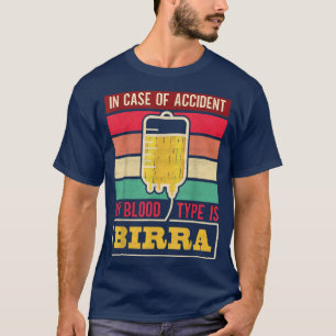 Camiseta Cerveza tunecina marroquí-argelina italiana ama el