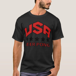 Camiseta Cerveza USA Pongeam divertida