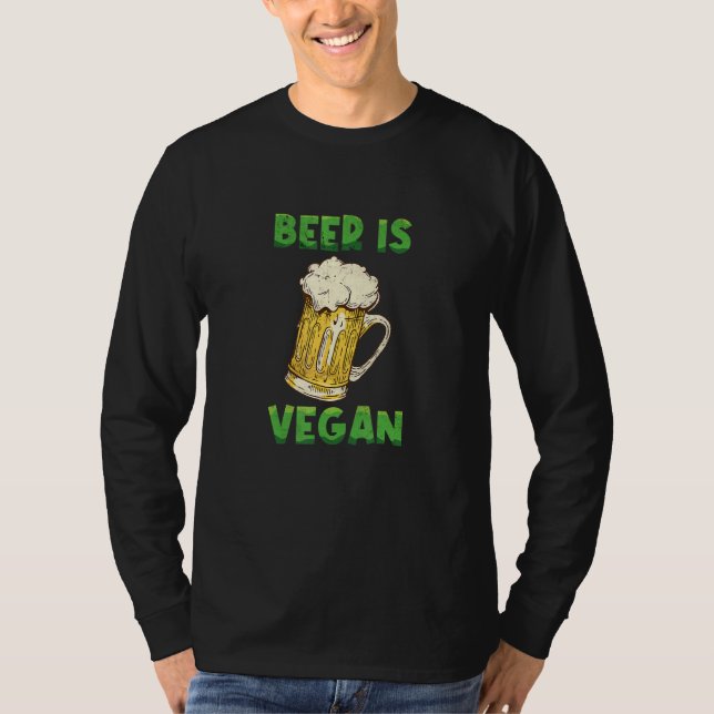 Camiseta Cerveza Vegetable Vegetable Planta Vegetariana Veg (Anverso)