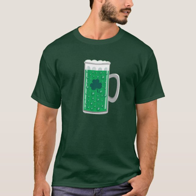 Camiseta Cerveza verde (Anverso)
