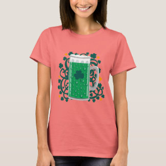 Camiseta Cerveza verde del Día de San Patricio