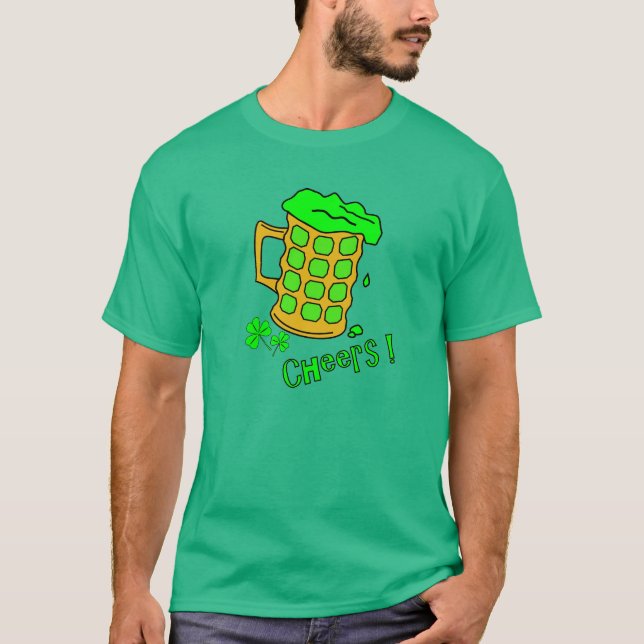 Camiseta Cerveza Verde - Día De Los Patrocinadores En Camis (Anverso)