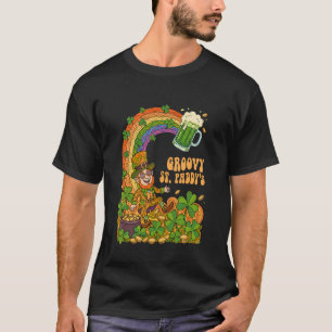 Camiseta Cerveza Verde Duende Día de San Patricio Groovy
