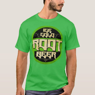 Camiseta Cerveza verde vintage