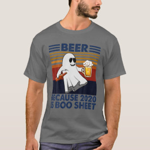 Camiseta Cerveza Vintage Porque 2020 Es Una Bebida Fantasma
