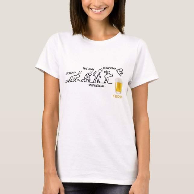 Camiseta Cerveza-volución (Anverso)