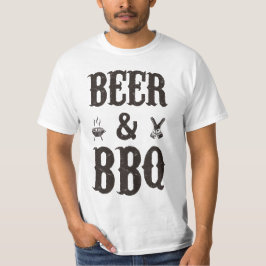 Camiseta Cerveza y barbacoa