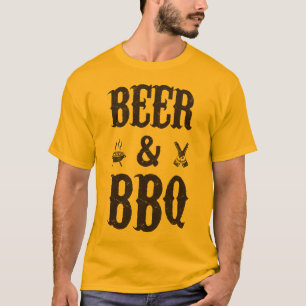 Camiseta Cerveza y Bbq