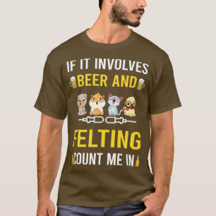 Camiseta Cerveza Y Felt Felter