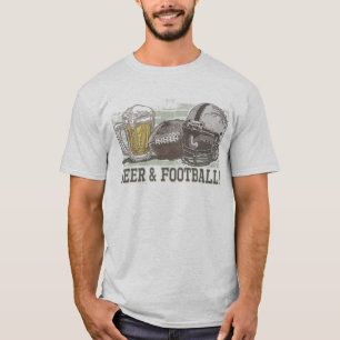 Camiseta Cerveza y fútbol por los estudios de Mudge