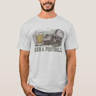 Camiseta Cerveza y fútbol por los estudios de Mudge