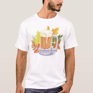 Camiseta Cerveza y otoño deja Oktoberfest