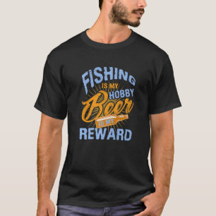 Camiseta Cerveza y pesca - pescador divertido Premium