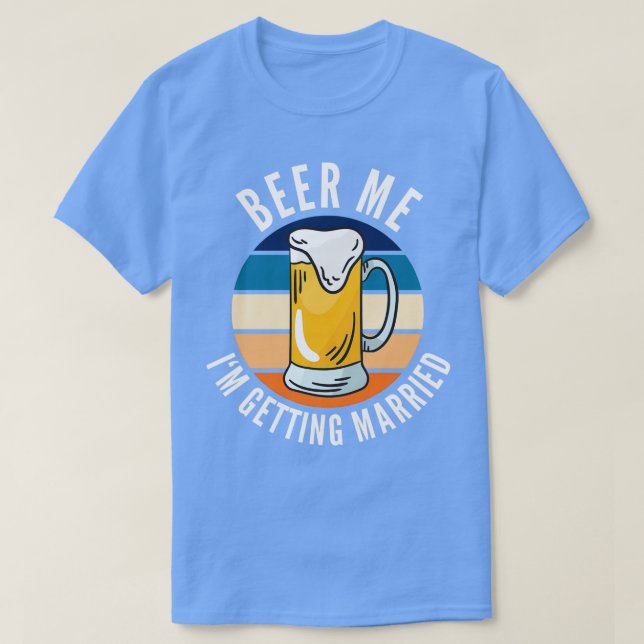 Camiseta Cerveza Yo Ix27m Casada Graciosa 4 (Diseño del anverso)