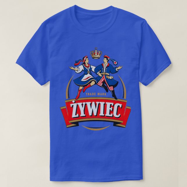 Camiseta Cerveza Zywiec 1 (Diseño del anverso)